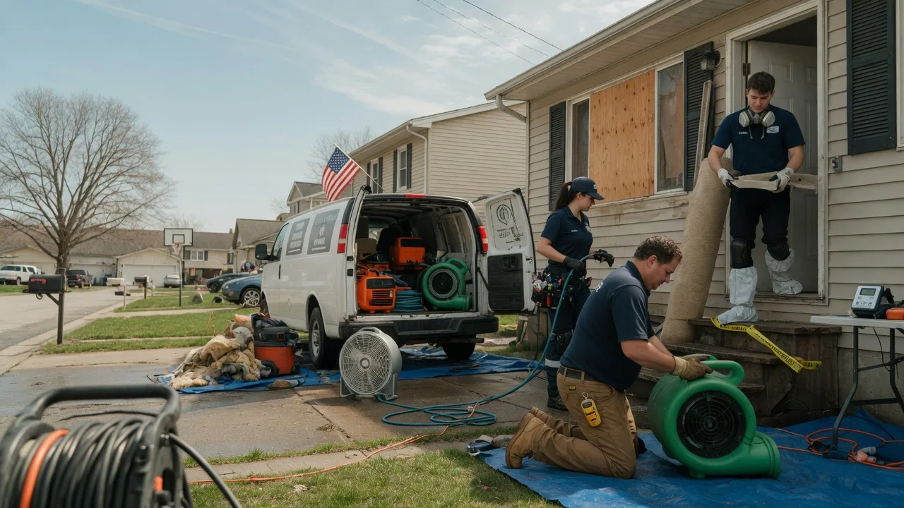 Water Damage Restoration in Vincentown, NJ near me